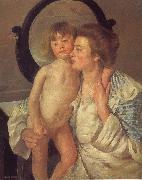 Mother and son Mary Cassatt